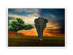 Elephant & Tree Painting