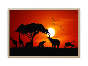Amimal Group Art Painting