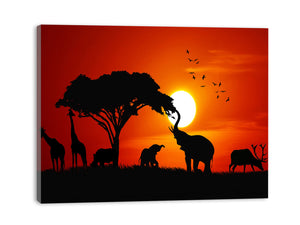Amimal Group Art Painting