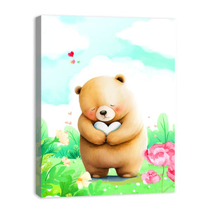 Teddy Bear Painting