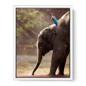 Bird And Elephant Painting