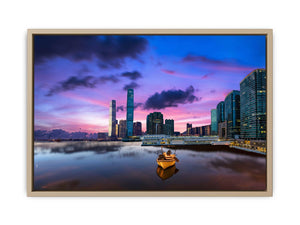 Melbourne City River Painting