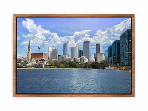 Sydney Riverside Oil Painting