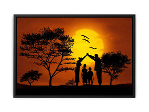 Kids Family Love Painting