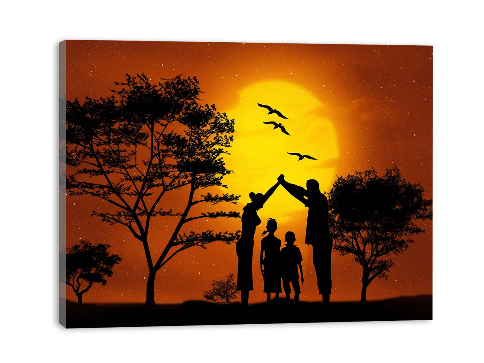 Kids Family Love Painting