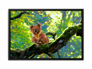 Koala On Tree Painting