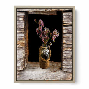 Flower Vase Vintage Painting
