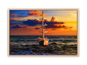 Cloud Sailing Ship Painting