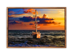 Cloud Sailing Ship Painting