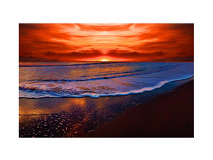 Beach Sunrise Painting