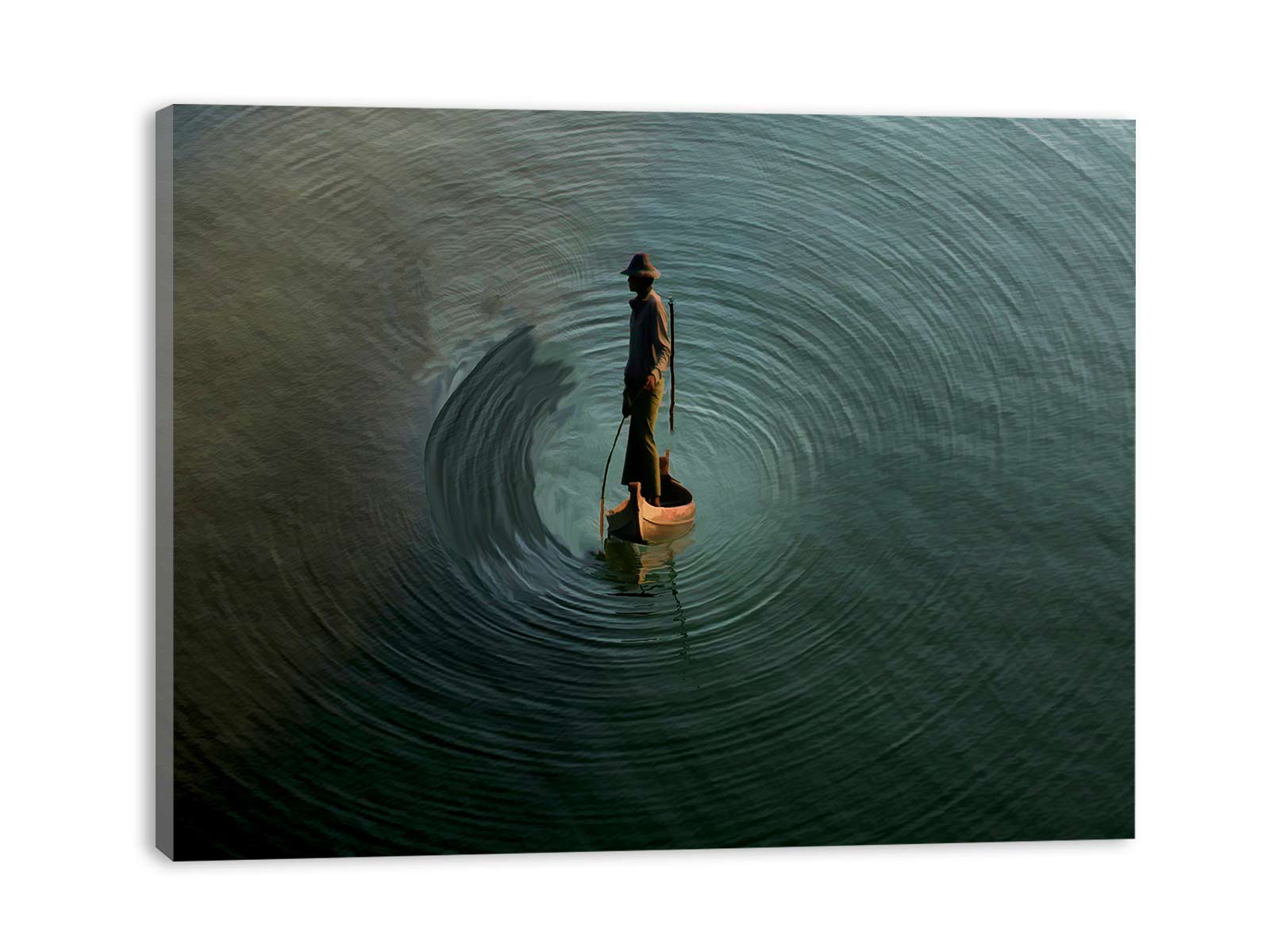 Fisherman Painting