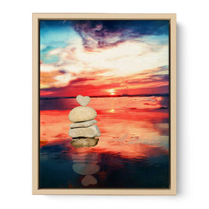 Stacking Stone Painting