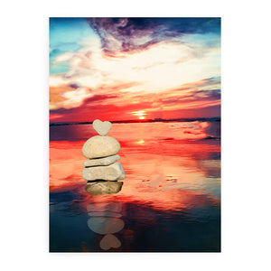 Stacking Stone Painting