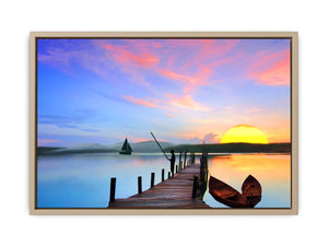Jetty Fisherman Painitng