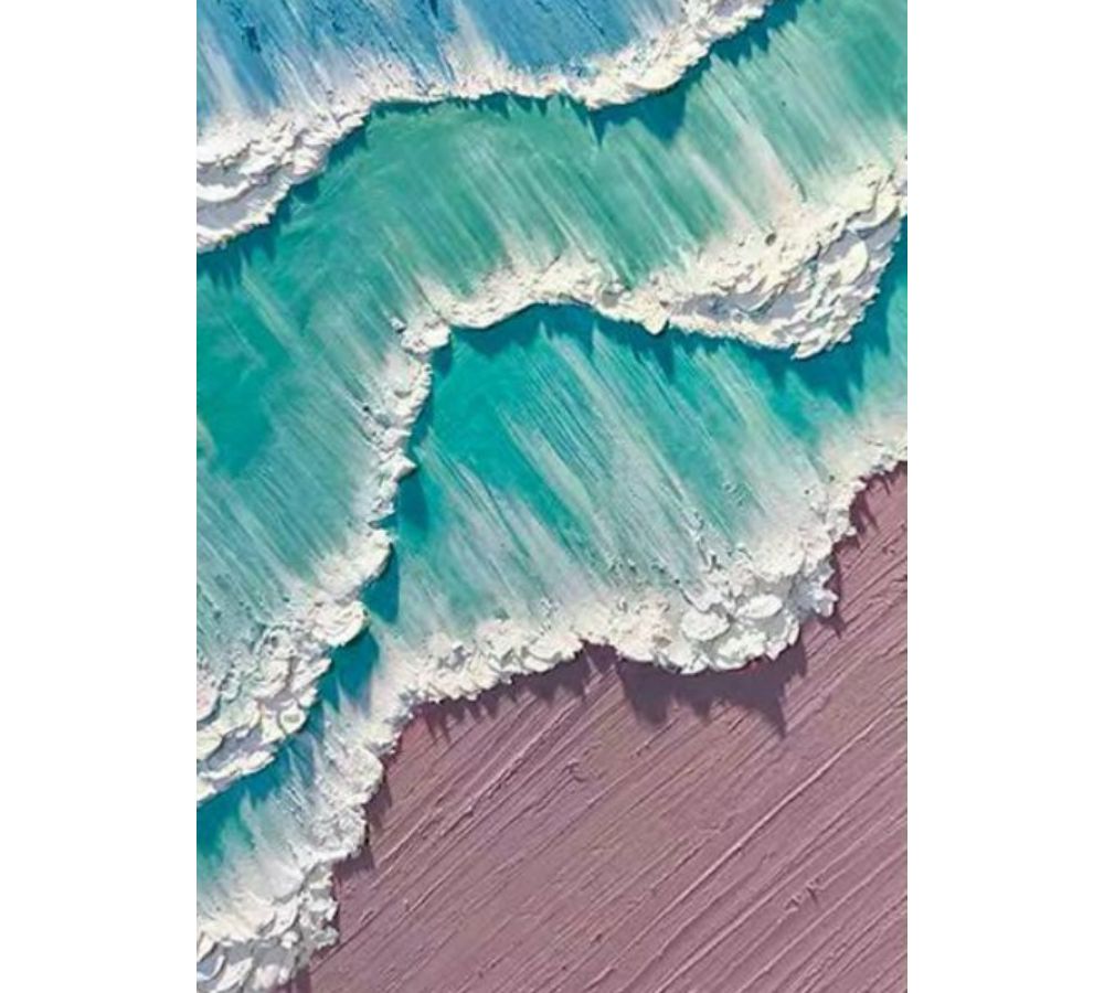 Abstract Beach Art Painting