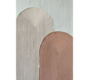 Modern Abstract Brown Painting