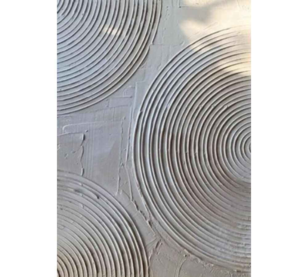 Modern Abstract Grey And Black Painting