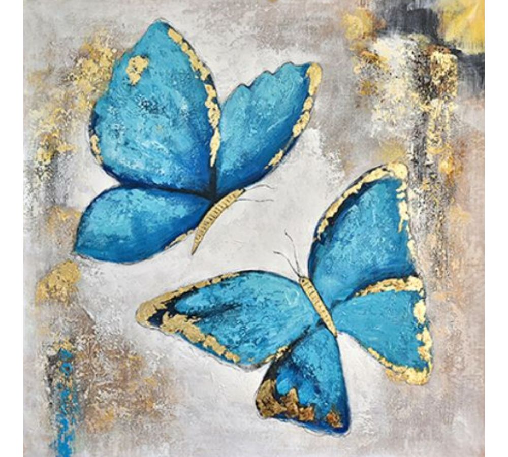 Modern Abstract Butterfly Painting