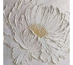 Modern Abstract Flower Painting