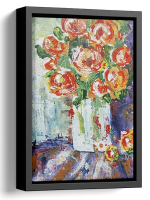 Original Floral Oil Painting