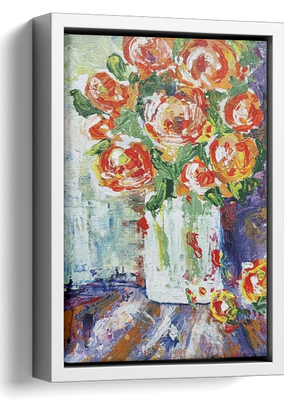 Original Floral Oil Painting