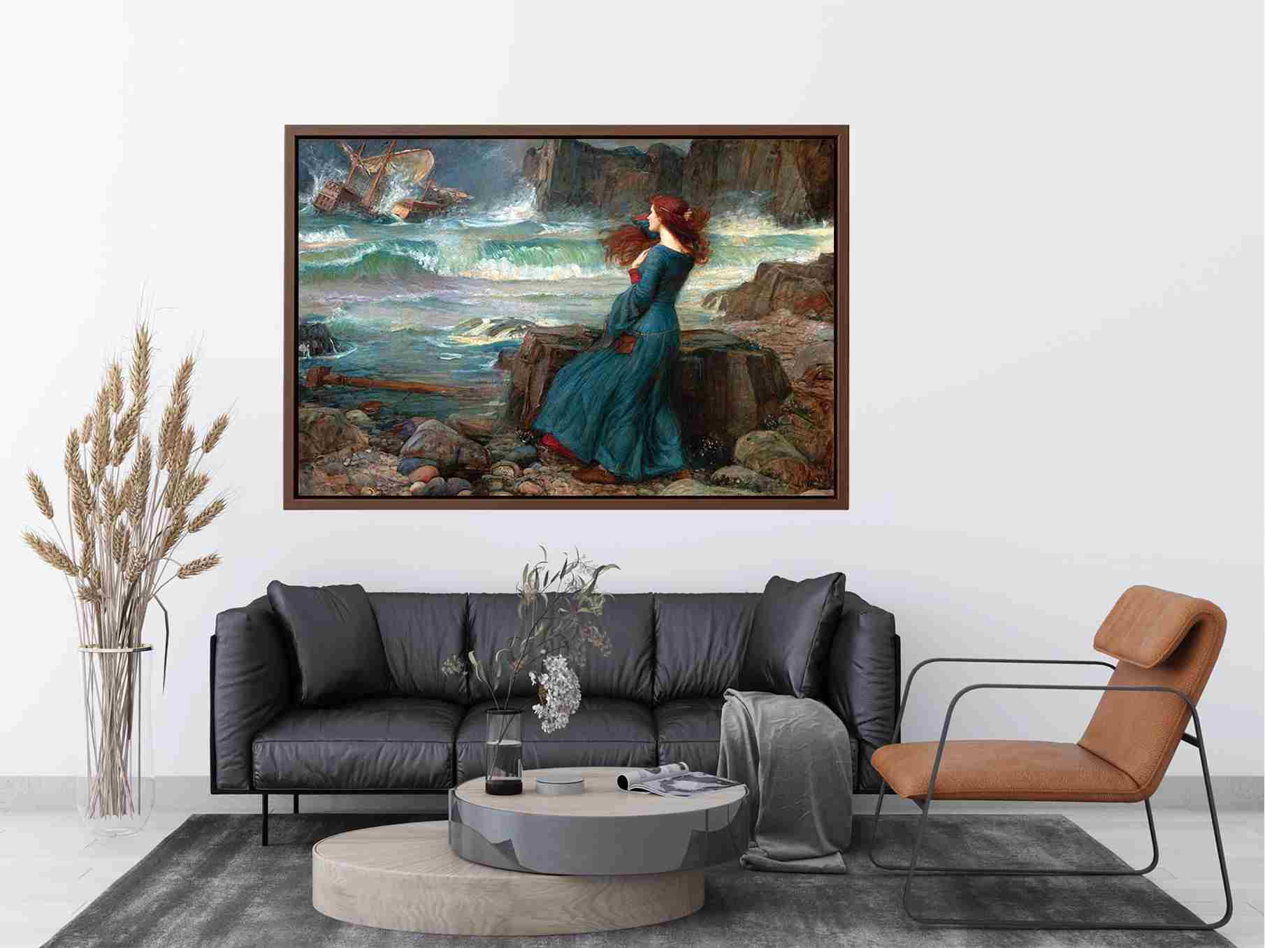 Miranda - The Tempest Painting by John William Waterhouse