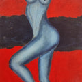 Bold Nude ( Original ) Oil Painiting
