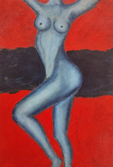 Bold Nude ( Original ) Oil Painiting artwork preview