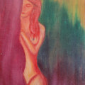 Getting undressed ( Original ) Oil Painiting