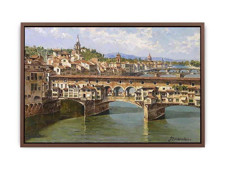 Ponte Vecchio Florence by Antonietta Brandeis