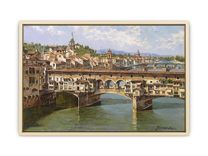 Ponte Vecchio Florence by Antonietta Brandeis
