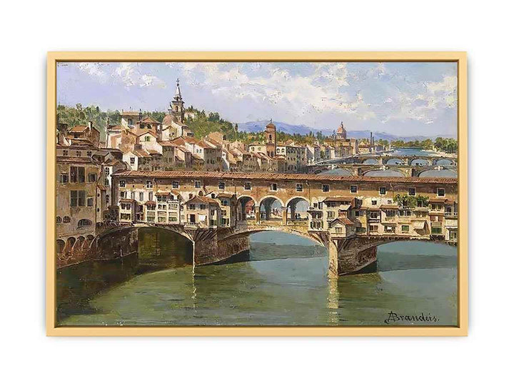 Ponte Vecchio Florence by Antonietta Brandeis