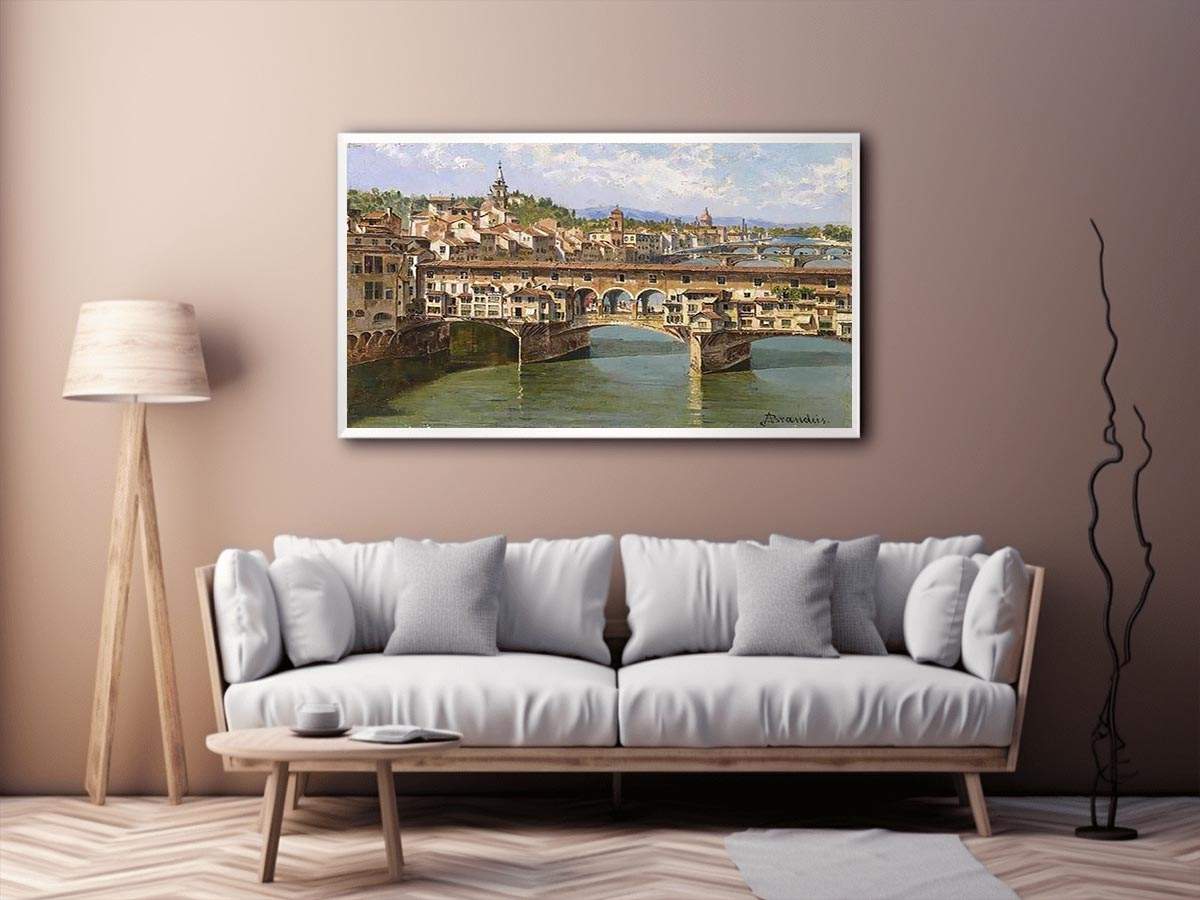 Ponte Vecchio Florence by Antonietta Brandeis