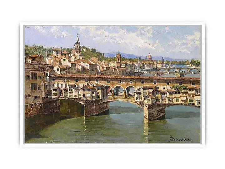 Ponte Vecchio Florence by Antonietta Brandeis