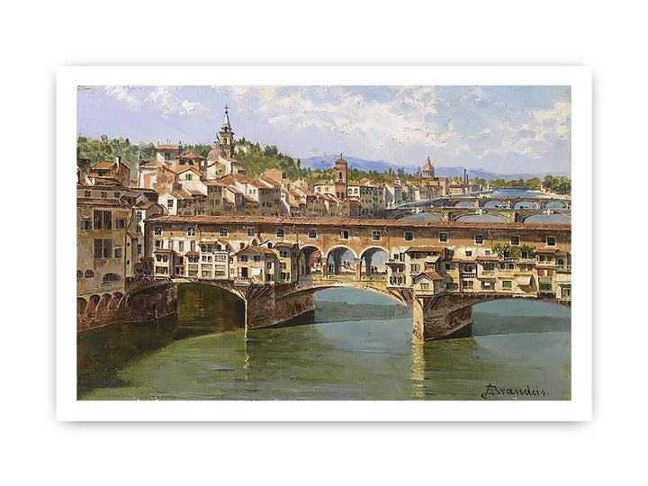 Ponte Vecchio Florence by Antonietta Brandeis