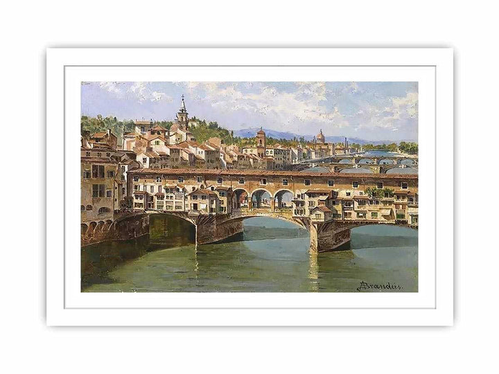 Ponte Vecchio Florence by Antonietta Brandeis