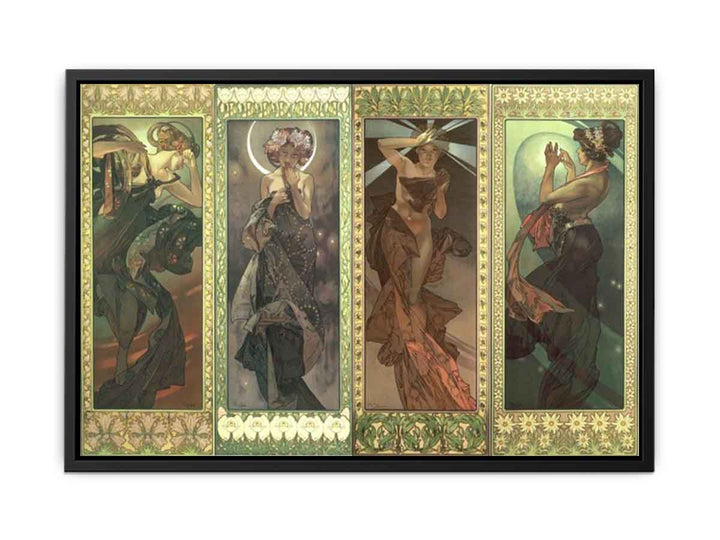 Alfons Mucha - Moon and Stars series