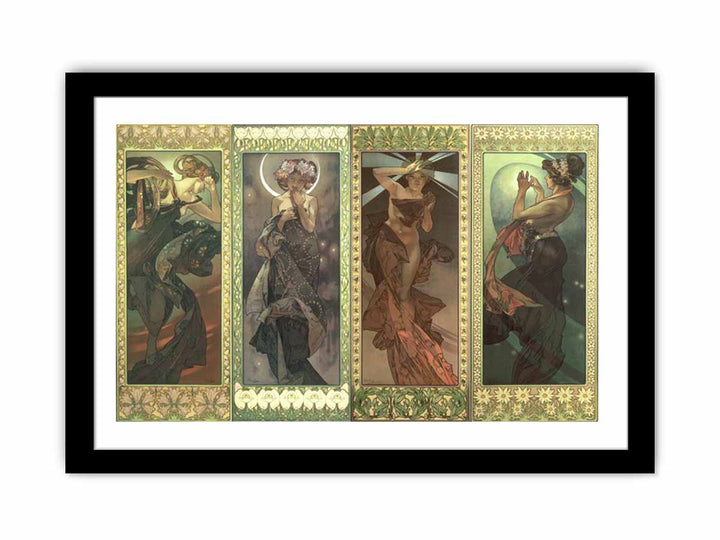 Alfons Mucha - Moon and Stars series