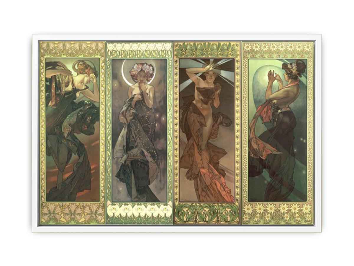 Alfons Mucha - Moon and Stars series