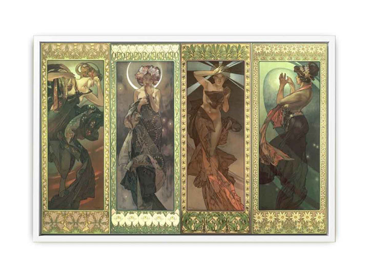 Alfons Mucha - Moon and Stars series