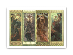 Alfons Mucha - Moon and Stars series