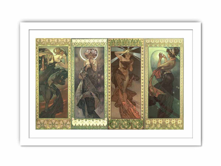 Alfons Mucha - Moon and Stars series