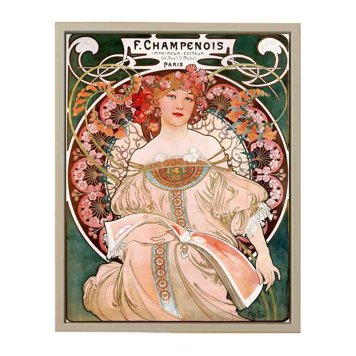 Alfons Mucha - F. Champenois Imprimeur-Éditeur