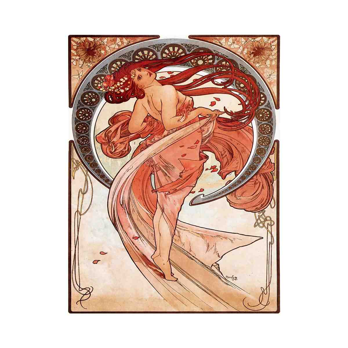Dance By Alphonse Mucha