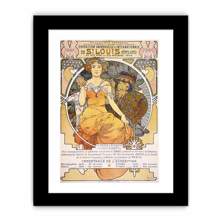 Exposition Universelle & Internationale de St. Louis (États-Unis) du 30 Avril au 30 Novembre 1904, by Alfons Mucha