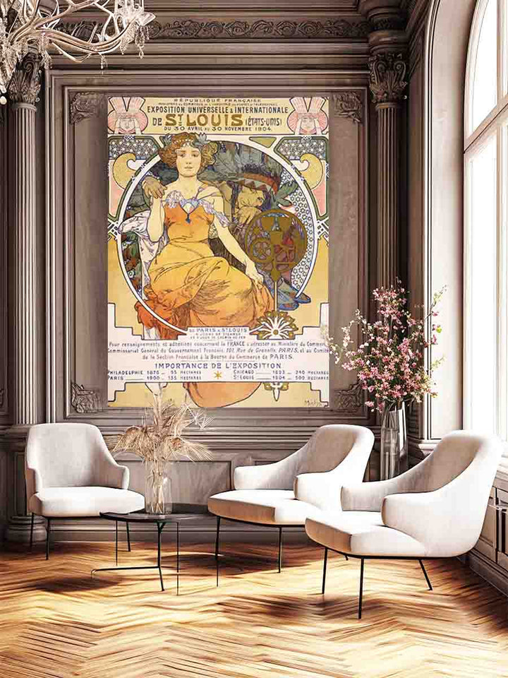 Exposition Universelle & Internationale de St. Louis (États-Unis) du 30 Avril au 30 Novembre 1904, by Alfons Mucha