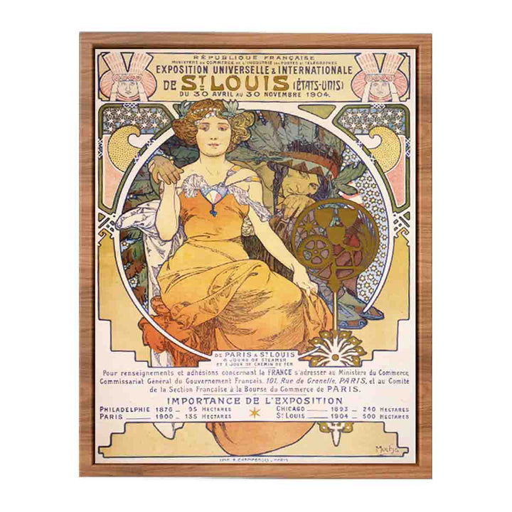 Exposition Universelle & Internationale de St. Louis (États-Unis) du 30 Avril au 30 Novembre 1904, by Alfons Mucha