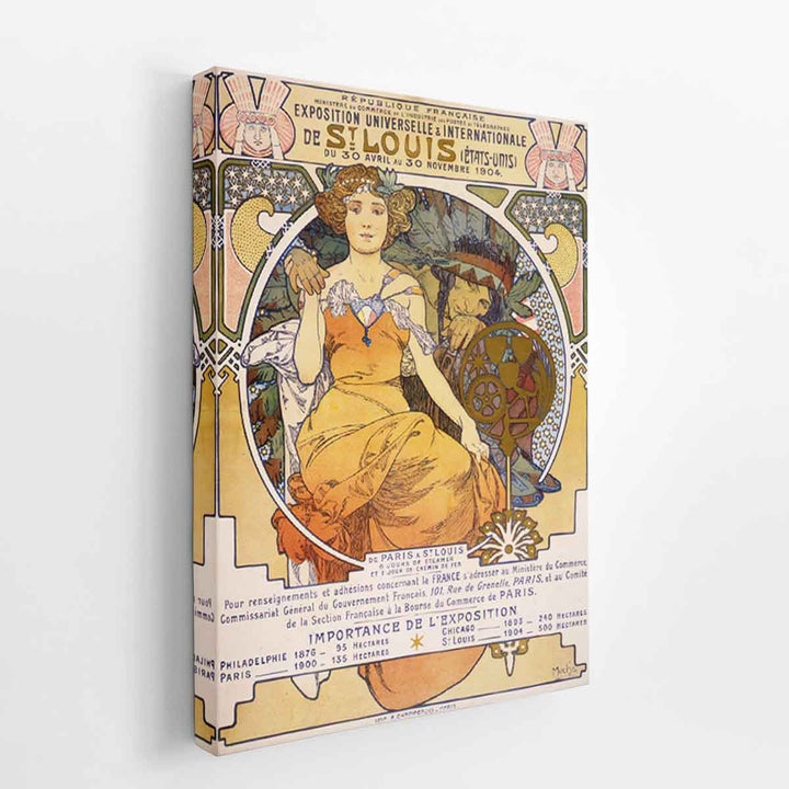 Exposition Universelle & Internationale de St. Louis (États-Unis) du 30 Avril au 30 Novembre 1904, by Alfons Mucha