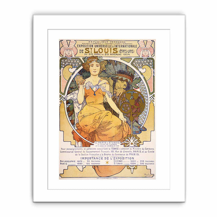 Exposition Universelle & Internationale de St. Louis (États-Unis) du 30 Avril au 30 Novembre 1904, by Alfons Mucha