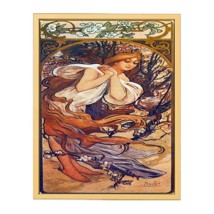 Mucha seasons 1897 spring